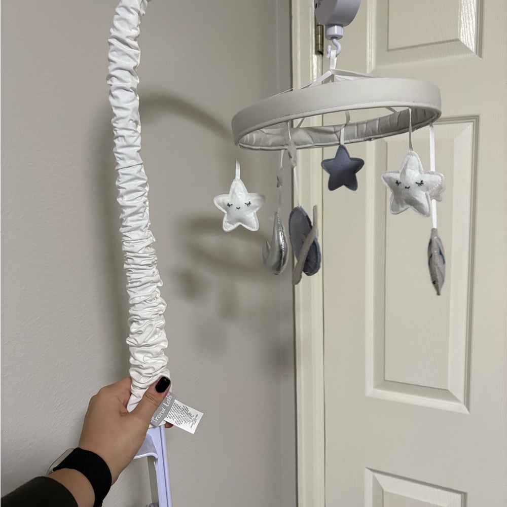 Moon and Stars Baby Mobile